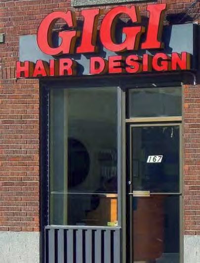 Gigi is gone now, but Chuck offers history with every cut