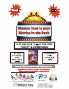 Movies in the park/Cinéma dans le parc