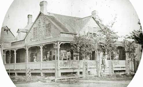 Herman Thorbahn et famille sur la rue King