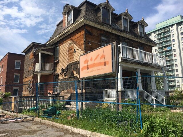 New developments along Rideau Street