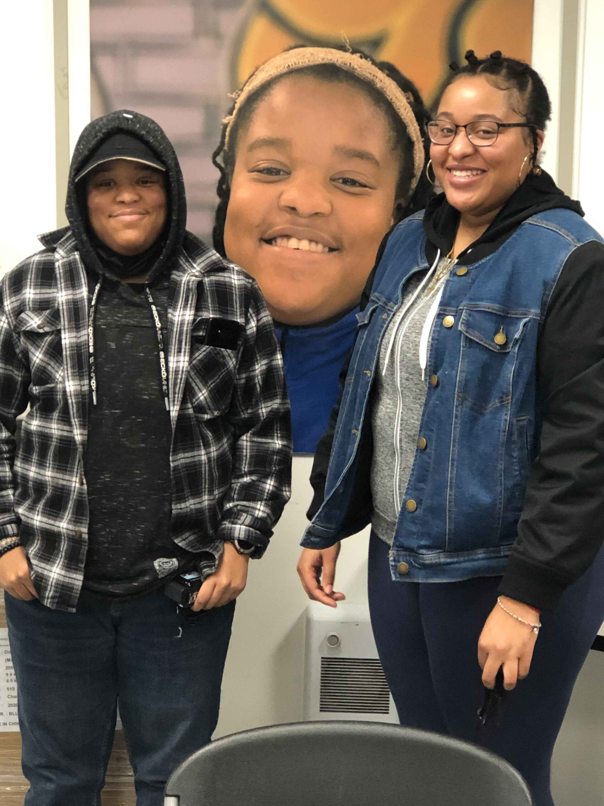 Some of the youth involved in the development of the Lowertown Youth Action Plan